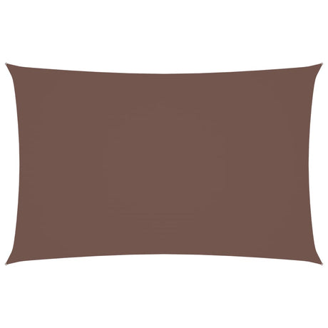 Vidaxl Sunshade rectangulaire 2x5 m Oxford tissu brun