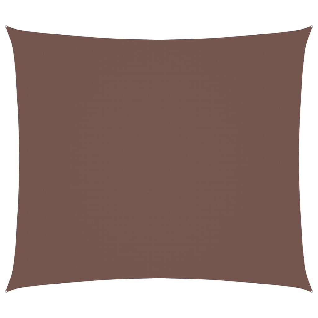 Vidaxl Sunshade rectangulaire 2,5x3 m oxford tissu marron