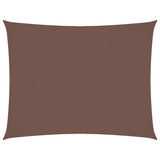 Vidaxl Sunshade rectangulaire 2,5x3,5 m Oxford tissu marron