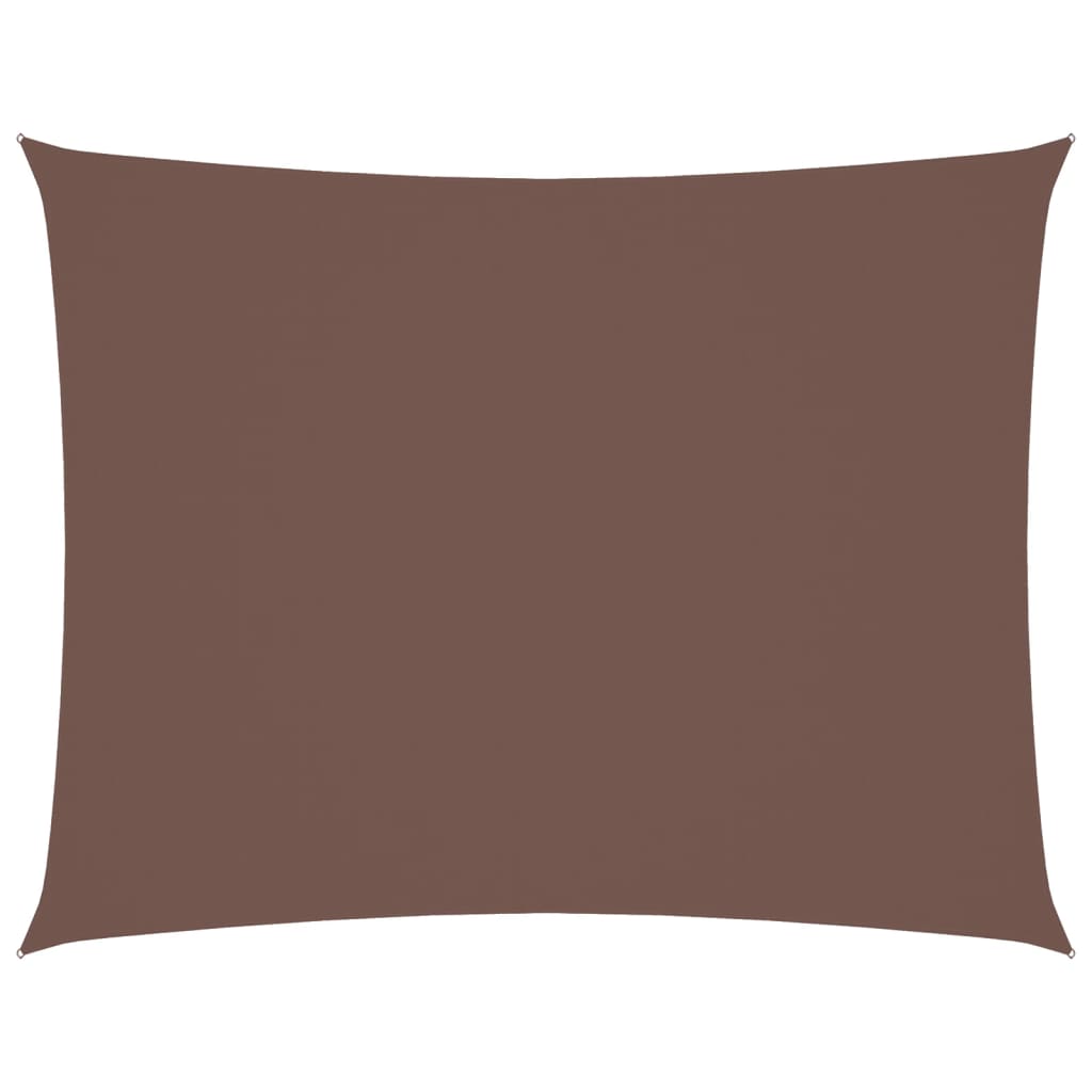 Vidaxl Sunshade rectangulaire 2,5x3,5 m Oxford tissu marron