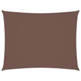 Vidaxl Sunshade rectangulaire 2,5x3,5 m Oxford tissu marron