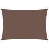Vidaxl Sunshade rectangulaire 2,5x4,5 m Oxford tissu marron