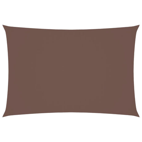 Vidaxl Sunshade rectangulaire 2,5x4,5 m Oxford tissu marron