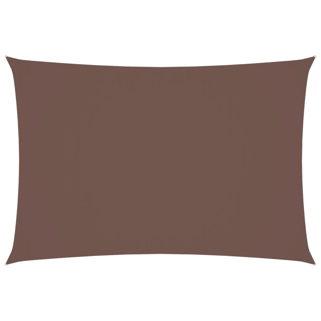 Vidaxl Sunshade rectangulaire 2,5x4,5 m Oxford tissu marron