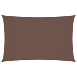 Vidaxl Sunshade rectangulaire 2,5x5 m Oxford tissu brun