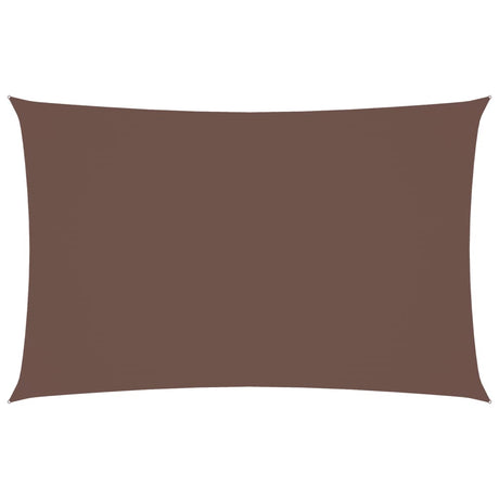 Vidaxl Sunshade rectangulaire 2,5x5 m Oxford tissu brun