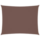 Vidaxl Sunshade rectangulaire 3x4 m Oxford tissu brun