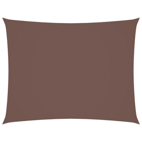 Vidaxl Sunshade rectangulaire 3x4 m Oxford tissu brun