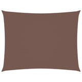 Vidaxl Sunshade Rectangular 3x4,5 M Oxford Tissu Brown