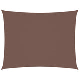 Vidaxl Sunshade Rectangular 3x4.5 m Oxford Fabric Brown