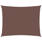 Vidaxl Sunshade rectangulaire 3,5x4,5 m Oxford tissu marron
