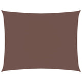 Vidaxl Sunshade Rectangular 3.5x4.5 m Oxford Fabric Brown