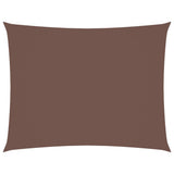 Vidaxl Sunshade rectangulaire 3,5x5 m oxford tissu marron