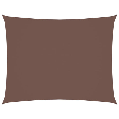 Vidaxl Sunshade rectangulaire 3,5x5 m oxford tissu marron