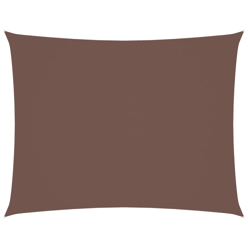 Vidaxl Sunshade rectangulaire 3,5x5 m oxford tissu marron