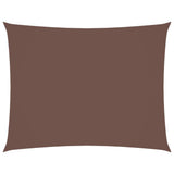 Vidaxl Sunshade rectangulaire 4x5 m Oxford tissu brun