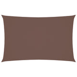 Vidaxl Sunshade rectangulaire 4x7 m Oxford tissu marron