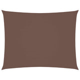Vidaxl Sunshade rectangulaire 5x6 m Oxford tissu brun