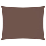 Vidaxl Sunshade rectangulaire 6x7 m Oxford tissu brun