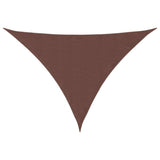 Vidaxl Sunshade triangulaire 5x6x6 m Oxford tissu marron