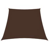 Trapecio Vidaxl Sunshade 3 4x3 M Oxford Fabric Brown