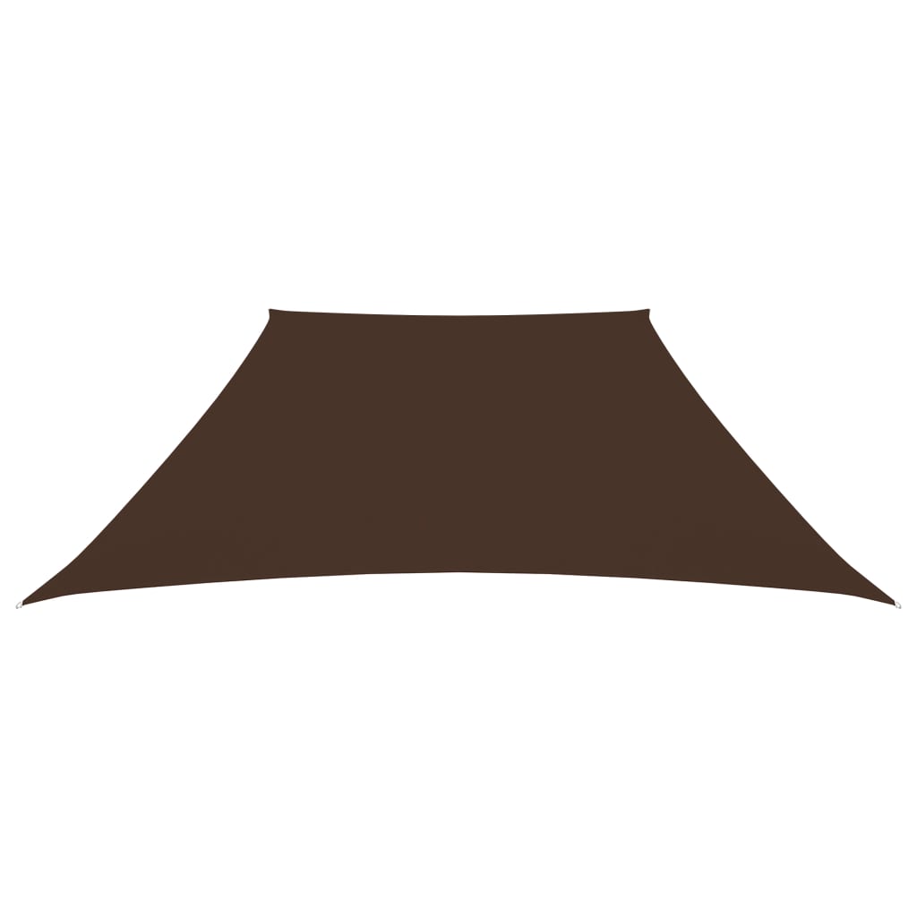 Trapecio Vidaxl Sunshade 3 4x3 M Oxford Fabric Brown