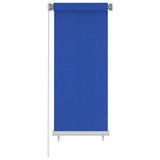 Vidaxl Roller Blind per al di fuori di 60x140 cm HDPE Blue