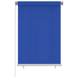 Vidaxl Roller blind for outside 100x140 cm HDPE Blue