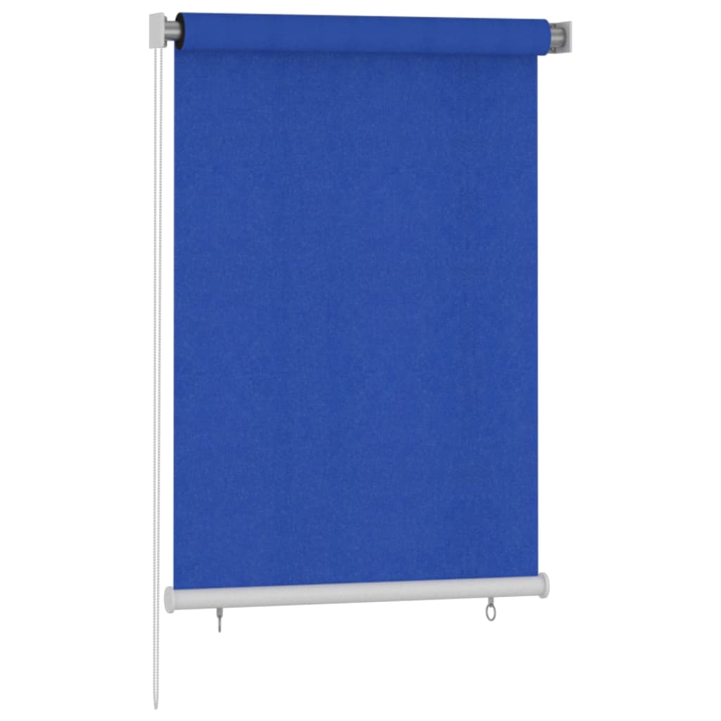 Vidaxl Rouleau aveugle pour l'extérieur de 100x140 cm bleu HDPE