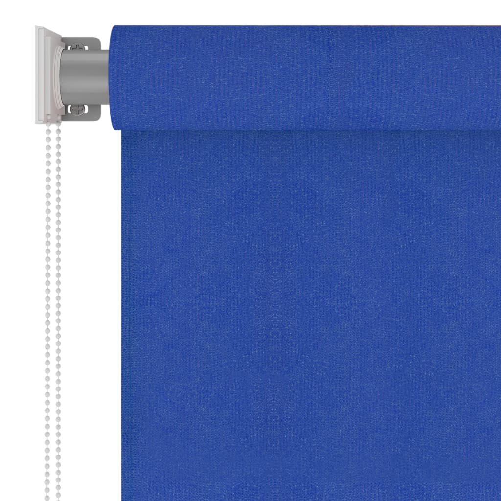 Vidaxl Roller Blind für externen 100x140 cm HDPE Blau