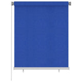 Vidaxl Rouleau aveugle pour l'extérieur de 120x140 cm bleu HDPE