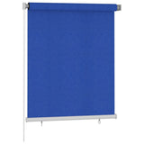 Vidaxl Rouleau aveugle pour l'extérieur de 120x140 cm bleu HDPE