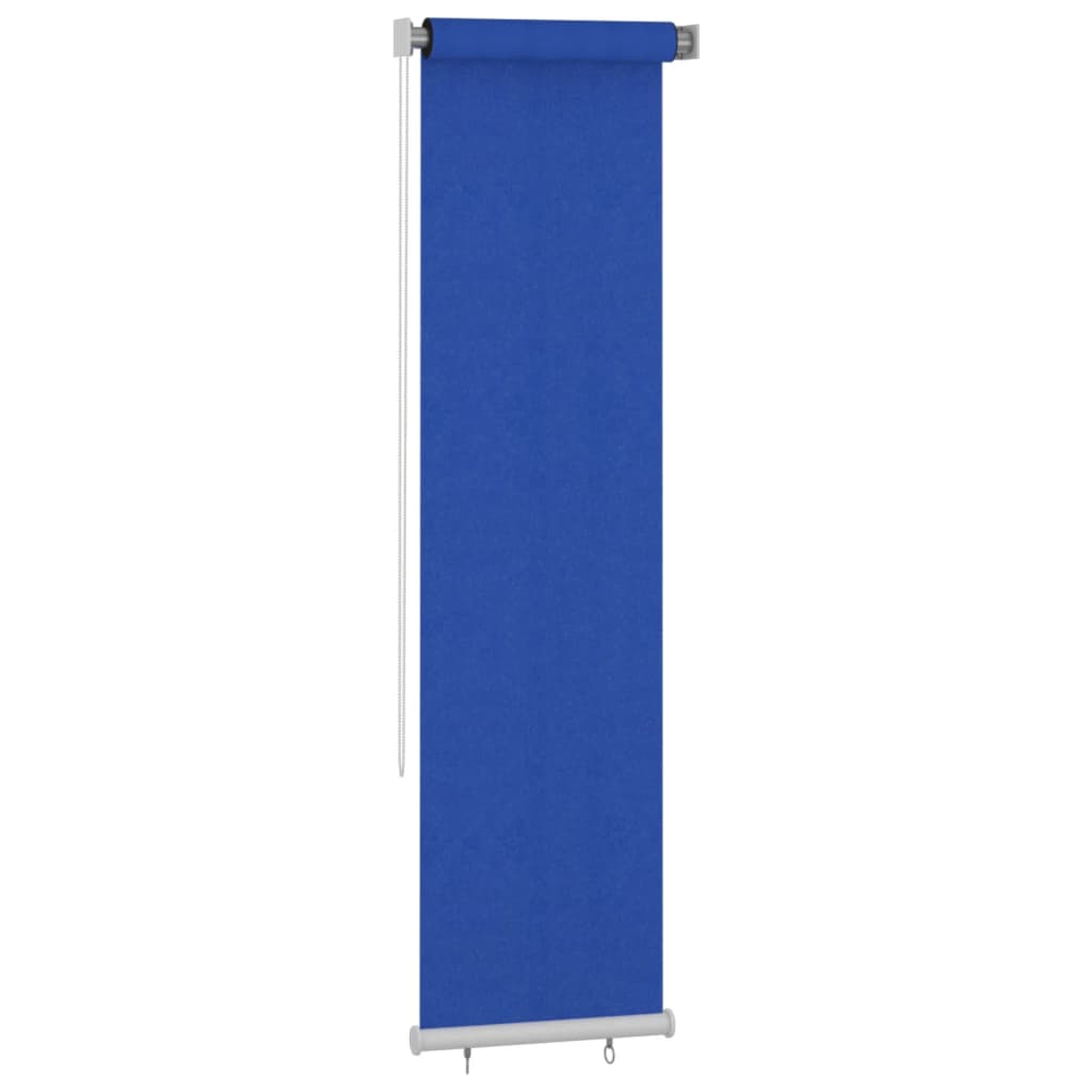 Vidaxl Rouleau aveugle pour l'extérieur de 60x230 cm bleu HDPE