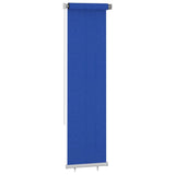 Bidaxl Roller Blind för utanför 60x230 cm HDPE Blue