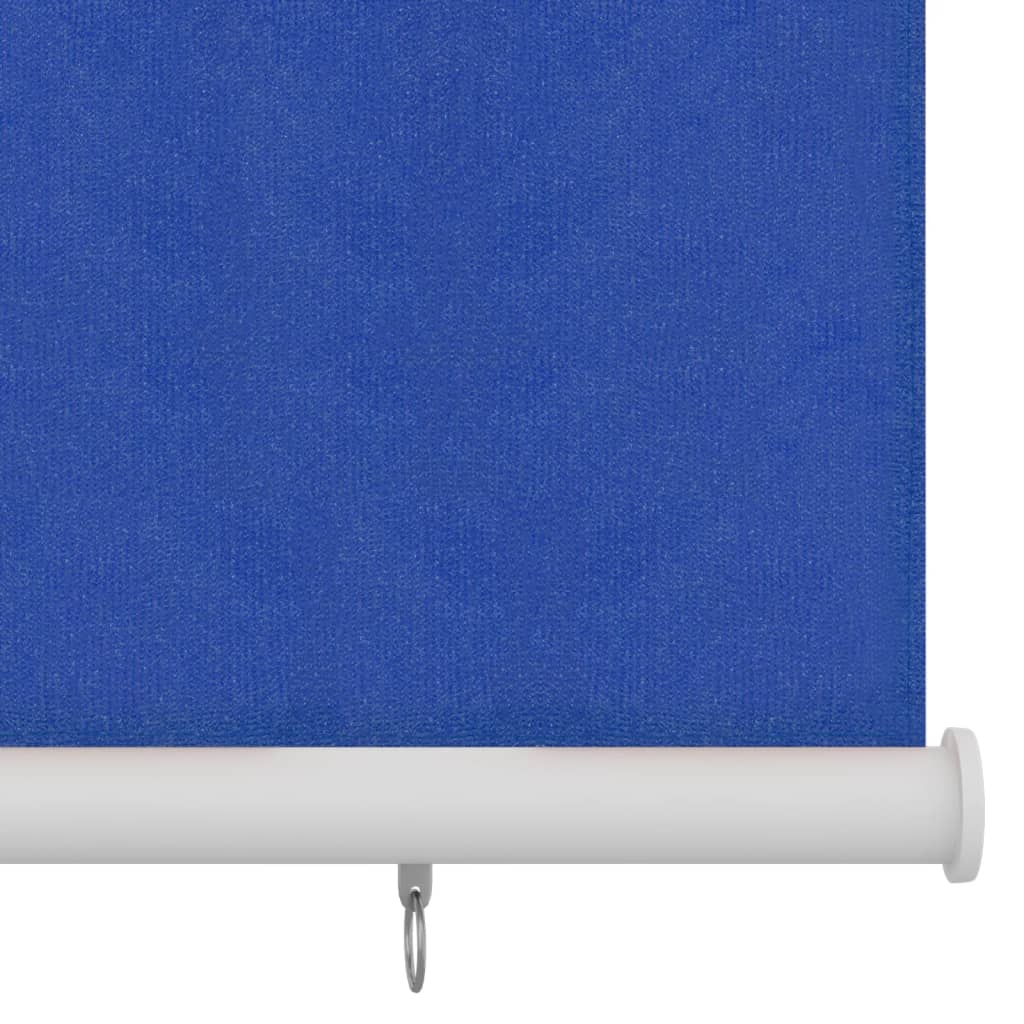 Bidaxl Roller Blind för utanför 60x230 cm HDPE Blue