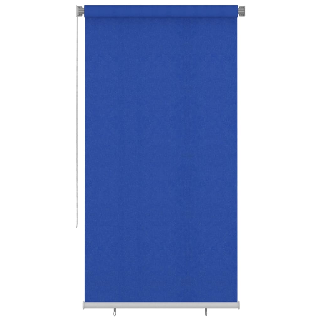 Vidaxl rulleblind for utenfor 120x230 cm HDPE Blue