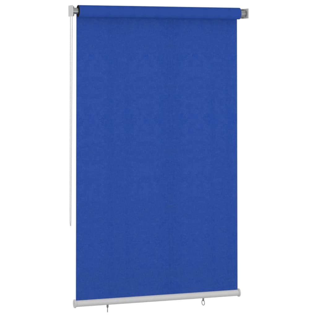 Vidaxl Roller blind for outside 140x230 cm HDPE Blue