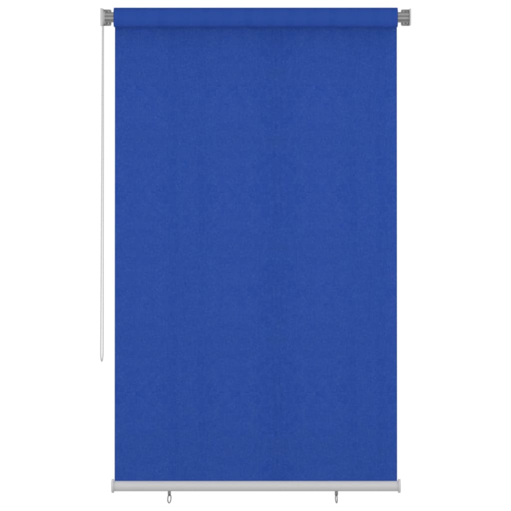 Vidaxl Roller blind for outside 140x230 cm HDPE Blue