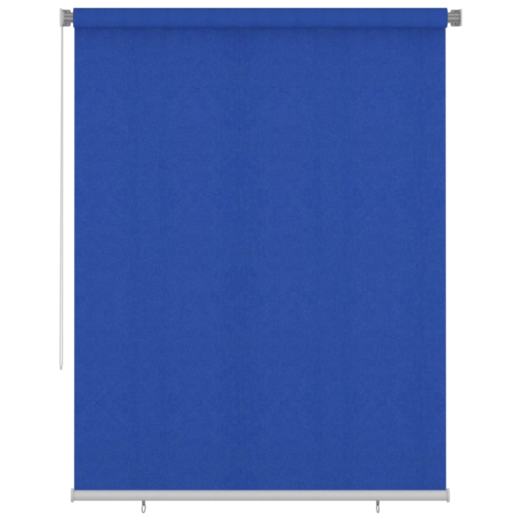 Vidaxl Roller Blind för utanför 180x230 cm HDPE Blue