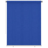 Vidaxl Rouleau aveugle pour l'extérieur de 180x230 cm bleu HDPE