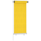 Vidaxl Roller blind for outside 60x140 cm HDPE yellow