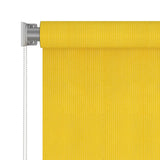 Vidaxl Roller blind for outside 60x140 cm HDPE yellow