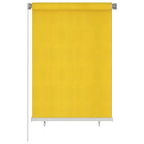 Vidaxl Rouleau aveugle pour l'extérieur de 100x140 cm jaune HDPE