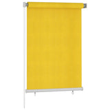 Vidaxl Roller Blind na zewnątrz 100x140 cm HDPE Yellow