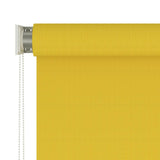 Vidaxl Roller Blind per al di fuori di 160x230 cm giallo