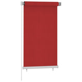 Vidaxl Roller Blind para fuera de 80x140 cm HDPE Red