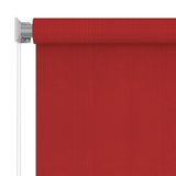 Bidaxl Roller Blind för utanför 80x140 cm HDPE RED