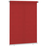 Vidaxl Rouleau à l'aveugle pour l'extérieur de 160x230 cm rouge HDPE