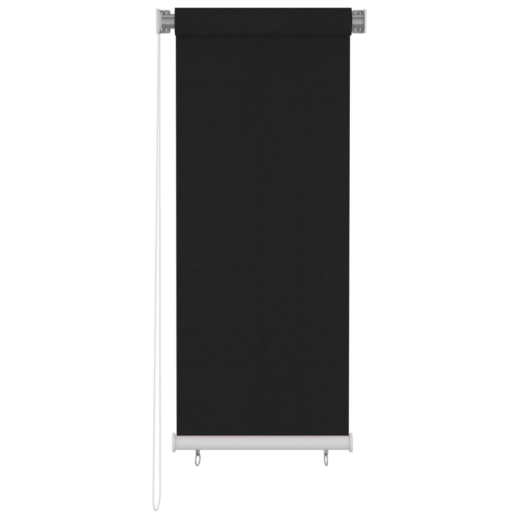 Vidaxl roller blind for outside 60x140 cm black