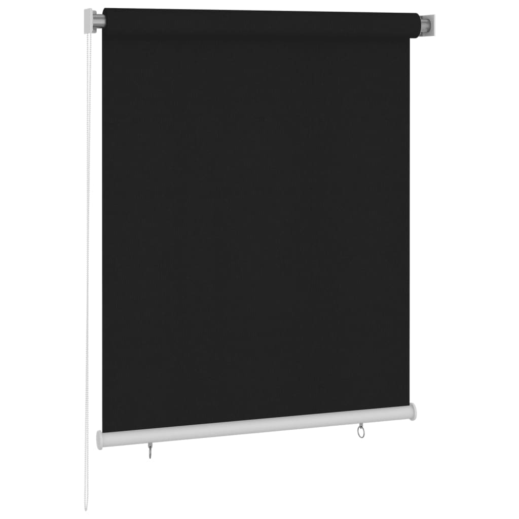 Vidaxl Rouleau aveugle pour l'extérieur de 120x140 cm noir